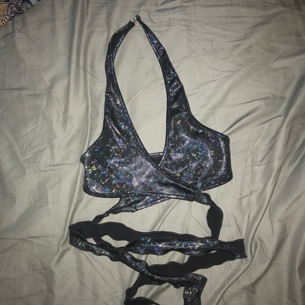 Hologram Wrap Around Top iHeartRaves